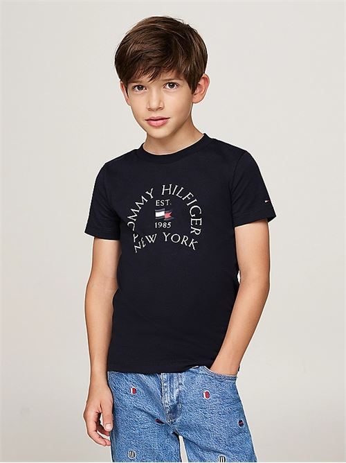 nautical arch printed reg tee TOMMY HILFIGER | KB0KB09278DW5